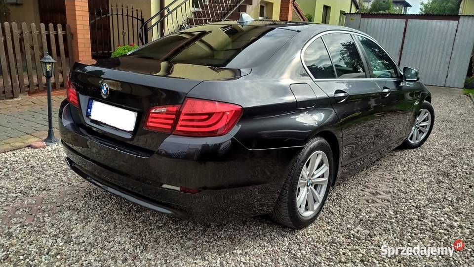 BMW F10 520D Sedan Automat Skóry Zadbany automatyczna Seria 5 Toruń