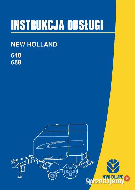 Instrukcja holland 648 658 prasa Szamotuły