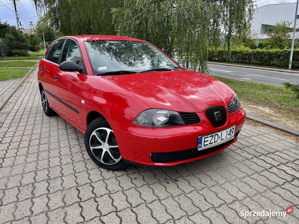 ŚlicznyZadbanySeatIbiza2004r5DrzwiStDBDłOpłatyMoż Zduńska Wola sprzedam