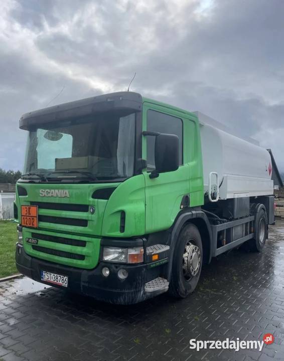 Autocysterna ADR Scania P420 Grabków