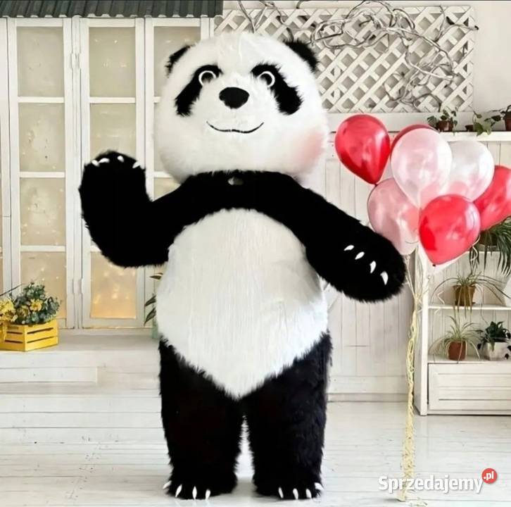 Panda miś kostium dmuchany 25m z BATERIĄ Sochaczew