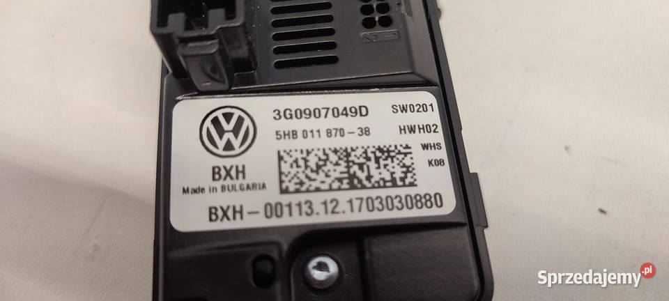 VW TIGUAN II PANEL KLIMATYZACJI TYŁ 3G0907049D dolnośląskie sprzedam