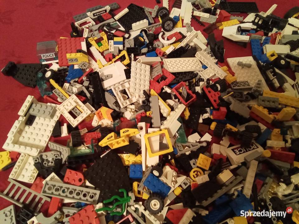 Mix klocków lego z lat 90tych z serii technic Warszawa