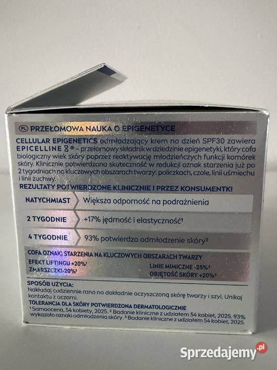 Nivea Cellular Epigenetics odmładzający krem na Poznań