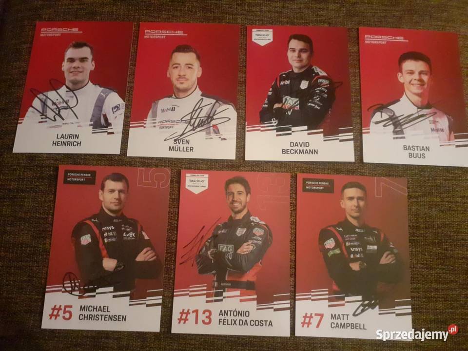 Kolekcja kart Porsche Motorsport Warszawa