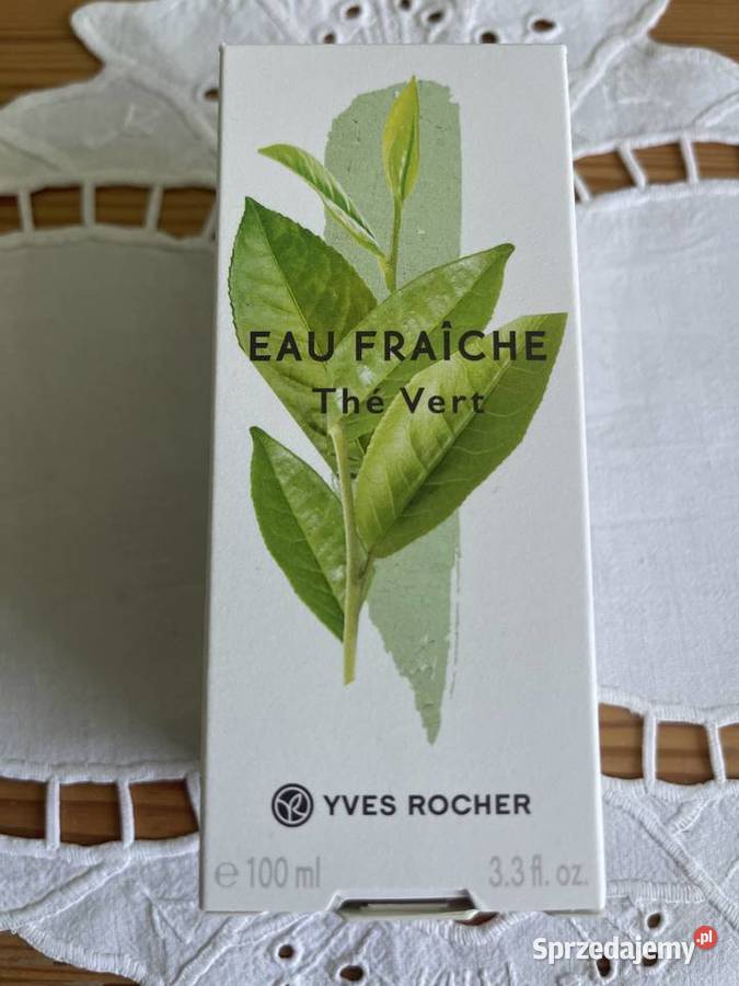 Yves rocher woda toaletowa zielona herbata 100 Gostyń
