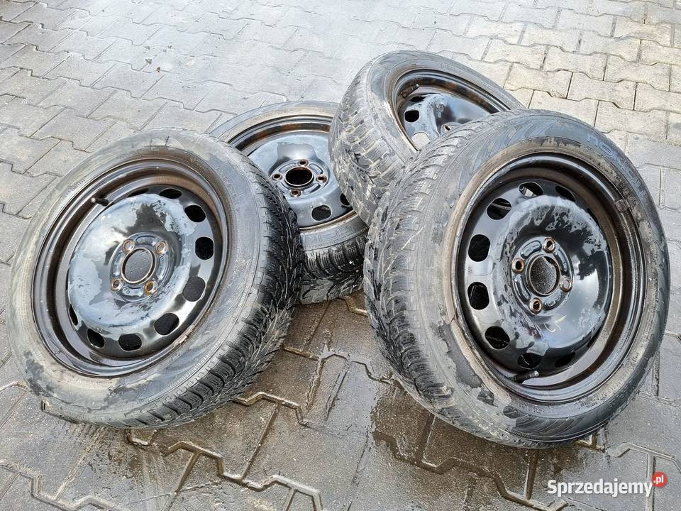 Koła felgi stalowe FORD Fiesta MK7 4x108 opony łódzkie Łódź sprzedam