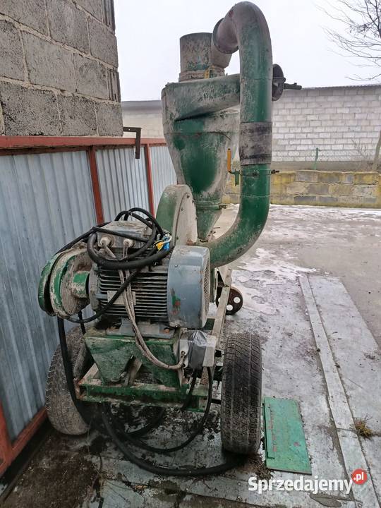 Dmuchawa ssąco tłocząca do ziarna zboża wielkopolskie Chodybki