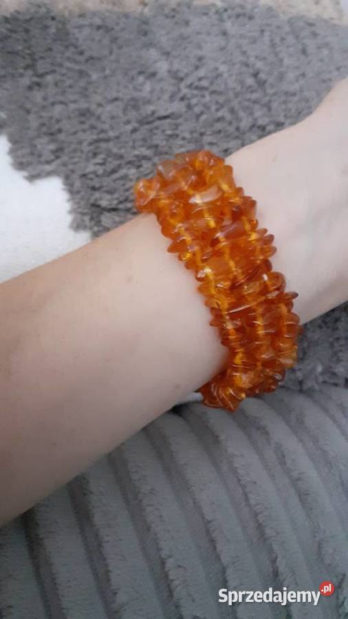 Bransoletka z bursztynu Siedlce