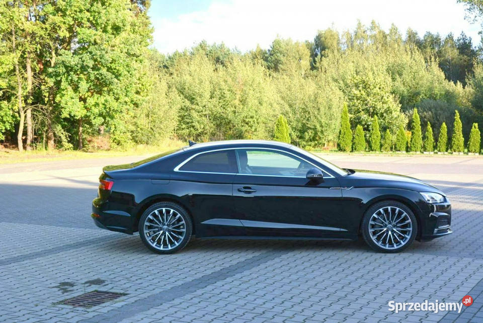 Audi A5 Coupe SLine Virtual Cockpit Led Navi MMI niebieski Motoryzacja