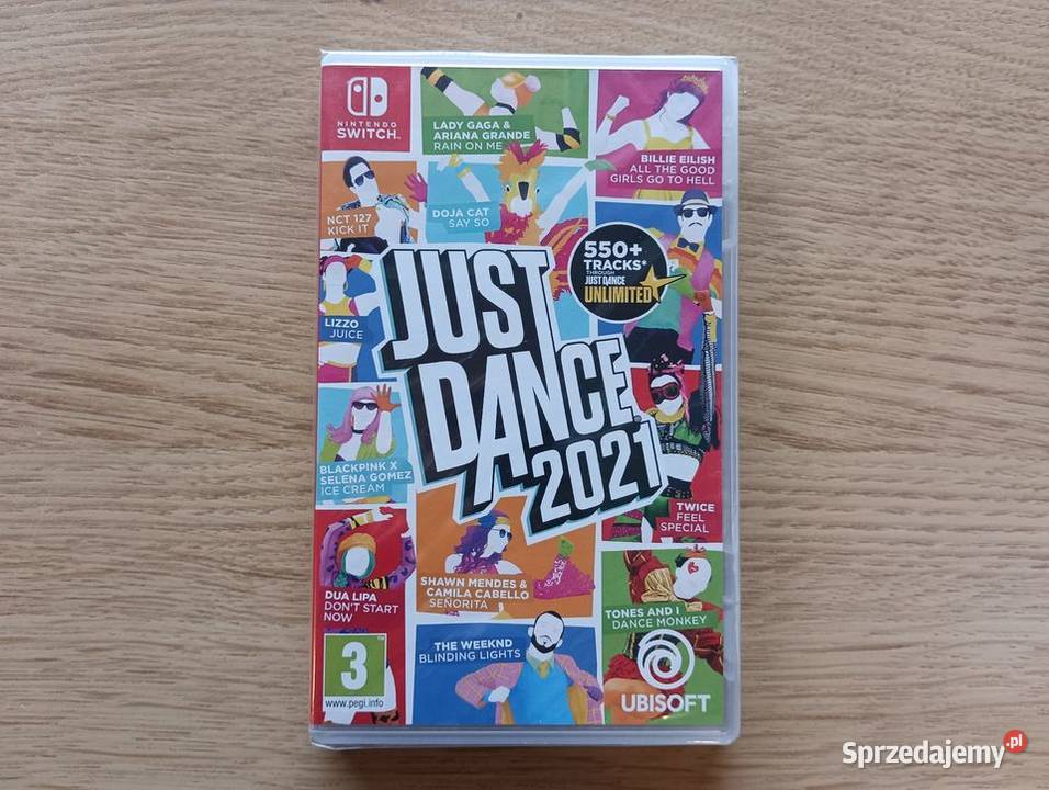 Just Dance 2021 Nintendo Switch nowa w folii zręcznościowe pomorskie Gdańsk sprzedam