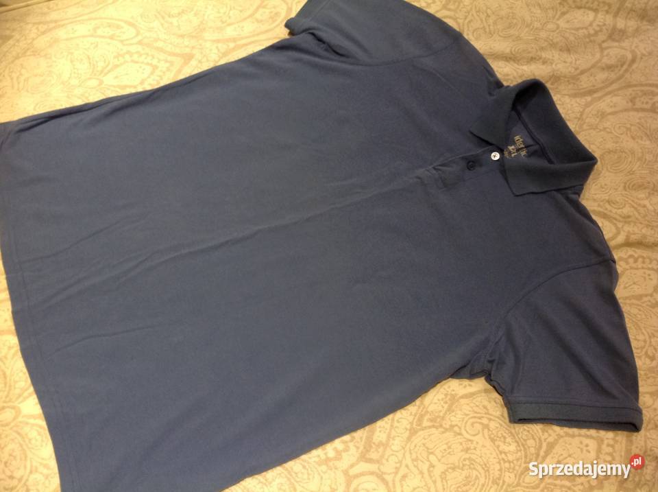 Koszulka Polo Męska IDENTIC XXL Niebieska