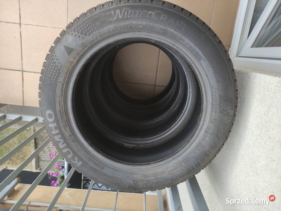 Opony zimowe Kumho Wintercraft 20555 R16 2022 8 Wrocław