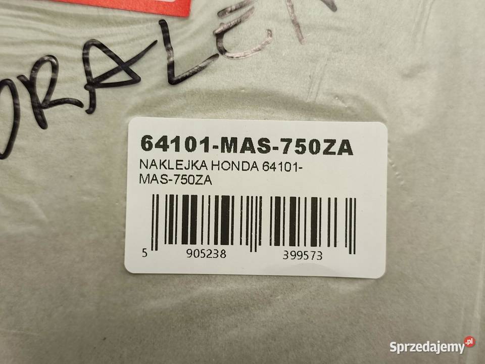 NAKLEJKA NA CZACHĘ PR STR HONDA CBR900RR