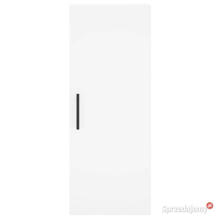 Wysoka szafka biała 345x34x180 materiał sprzedam