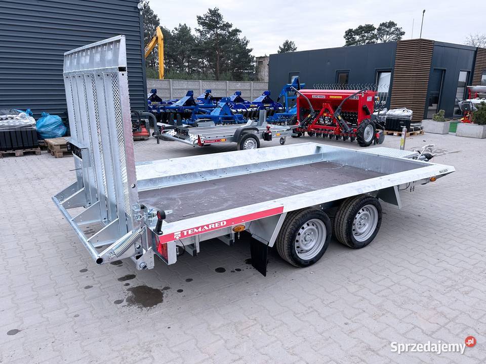 TEMARED Przyczepa pod minikoparke BUILDER 27T do