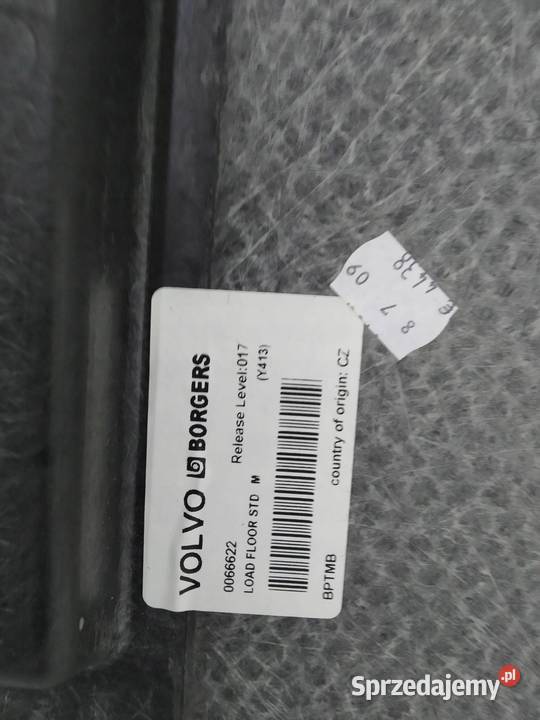 PODŁOGA BAGAŻNIKA WYKŁADZINA DYWAN OSŁONA PASA sprzedam