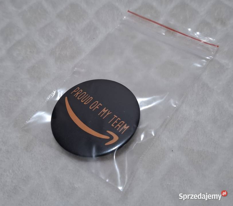 Przypinka Amazon Proud of my team 5 śląskie