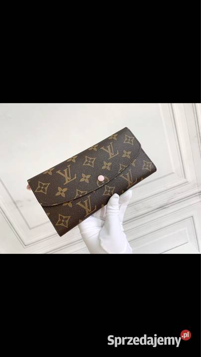 Portfel louis vuitton skóra canvas pudełko łódzkie