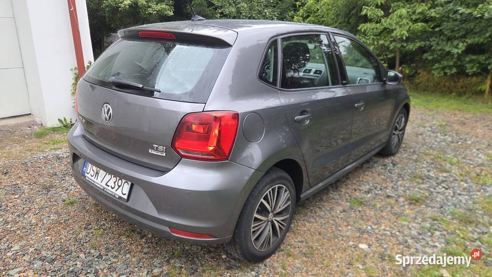 Vw Polo Automat 59 Przebiegu 2017 aluminiowe felgi Gdańsk