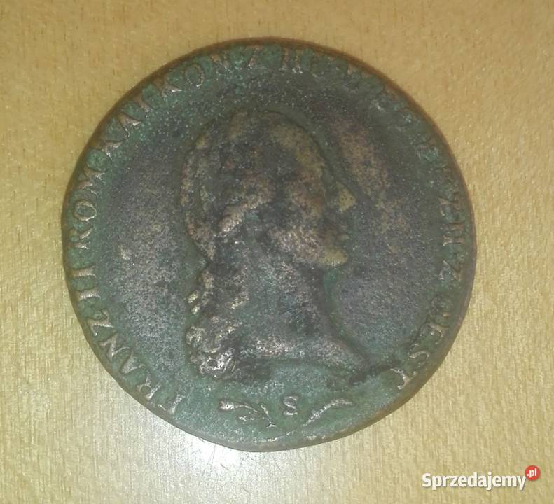 Moneta z 1800 roku 6 Kreutzer Puławy