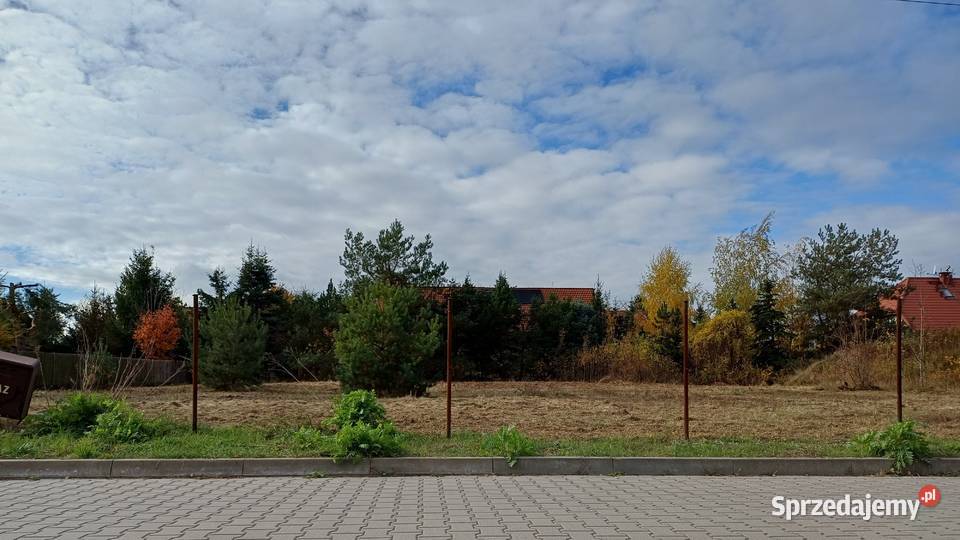 Działka 1050 m Rusiec cisza szkoła 700 m media 3