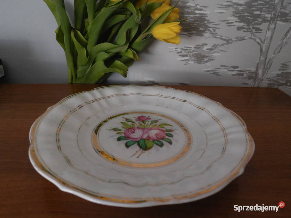 Porcelanowa patera CT wielkopolskie Raszków