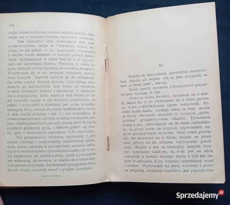Roman Plenkiewicz Kształcenie młodzieży 1898 r wielkopolskie sprzedam