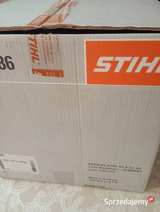 DmuchawaOdkurzacz spalinowa STIHL SH 86 Narzędzia ogrodnicze Rzeszów