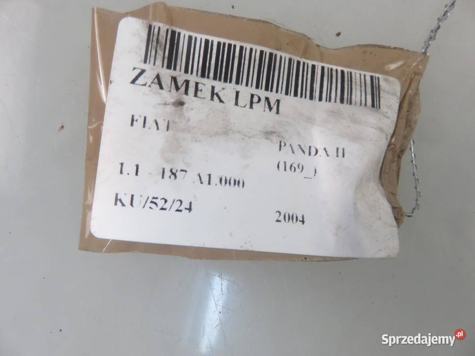 ZAMEK LEWY PRZEDNI FIAT PANDA II 169 46803511 osobowe