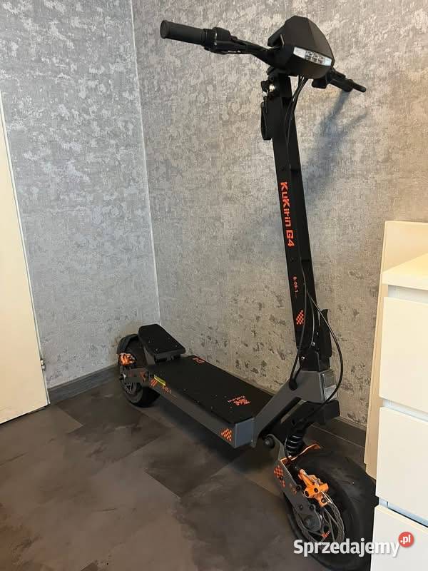Kukirin G4 sprawna super stan hulajnoga Hulajnogi elektryczne Słuchacz