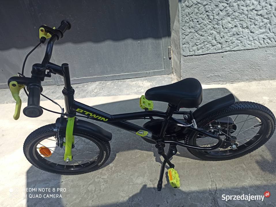 Rowerek Dzieciecy Btwin 16 DARK HERO NOWYMAŁO