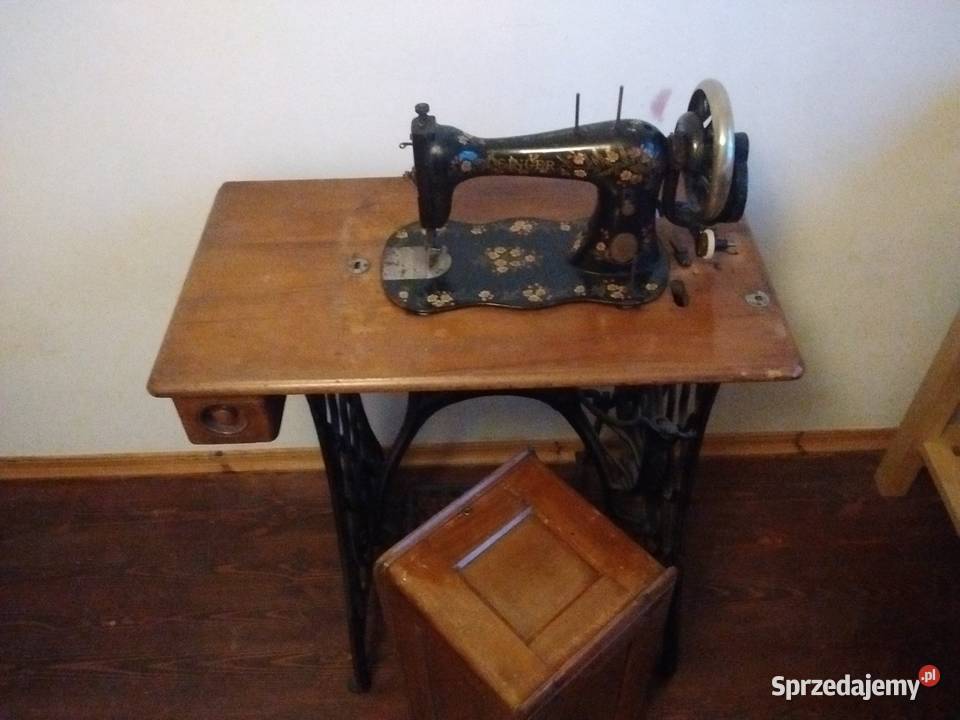 Maszyna Singer projekt do dokończenia Łódź