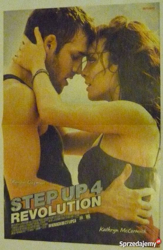 PLAKAT GUSTAVO LIMA STEP UP 4 REVOLUTION Bydgoszcz