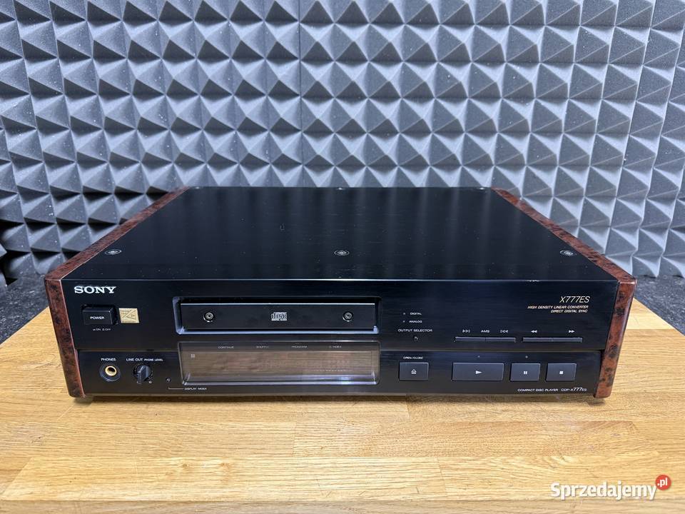 Odtwarzacz CD SONY CDPX777ES MOD SWOBODA 2 XLR śląskie Bielsko-Biała