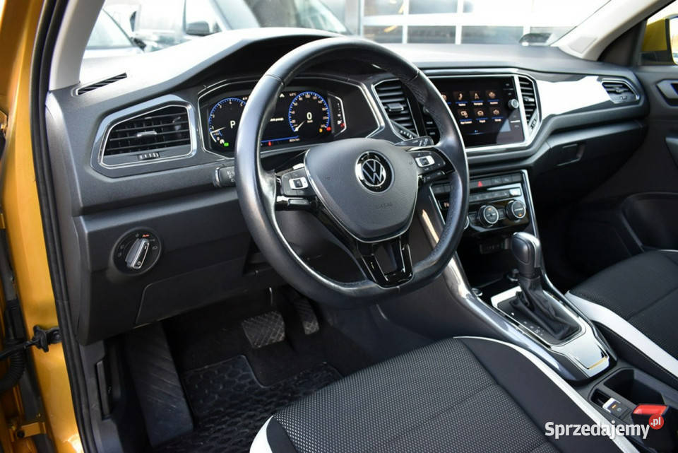 Volkswagen TRoc Bezwypadkowy Salon Polska Serwis podgrzewane fotele Łódź sprzedam