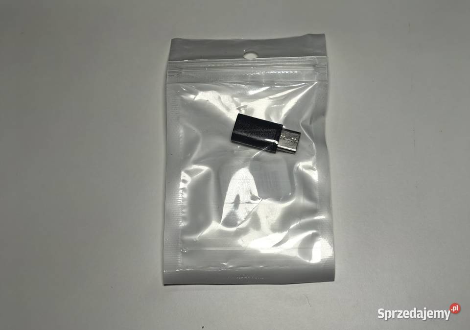 Adapter USB C na micro Usb nowy Czarny DPD Inczew
