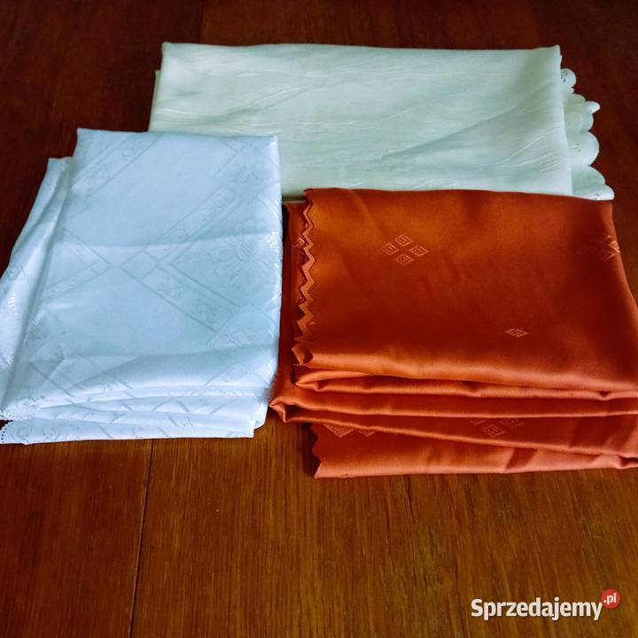 3 plamoodporne obrusy Żnin