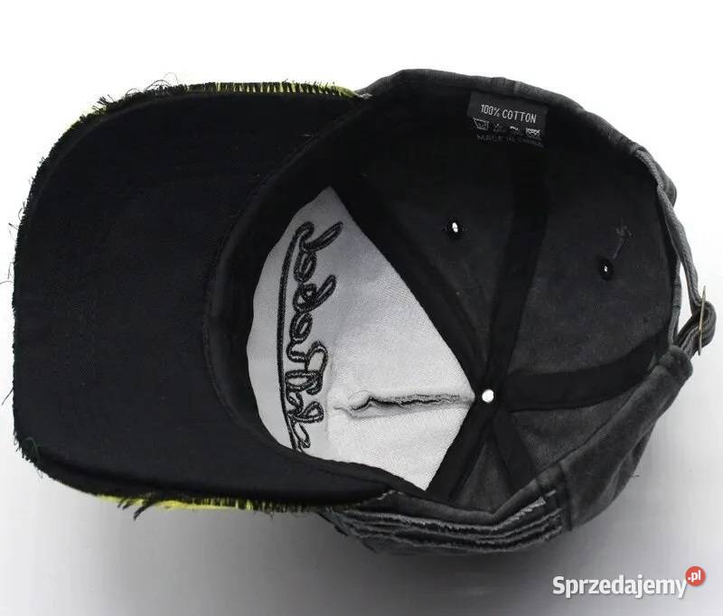 Czapka Baseballowa Sportowa Bawełniana z Nakrycia głowy Sieradz