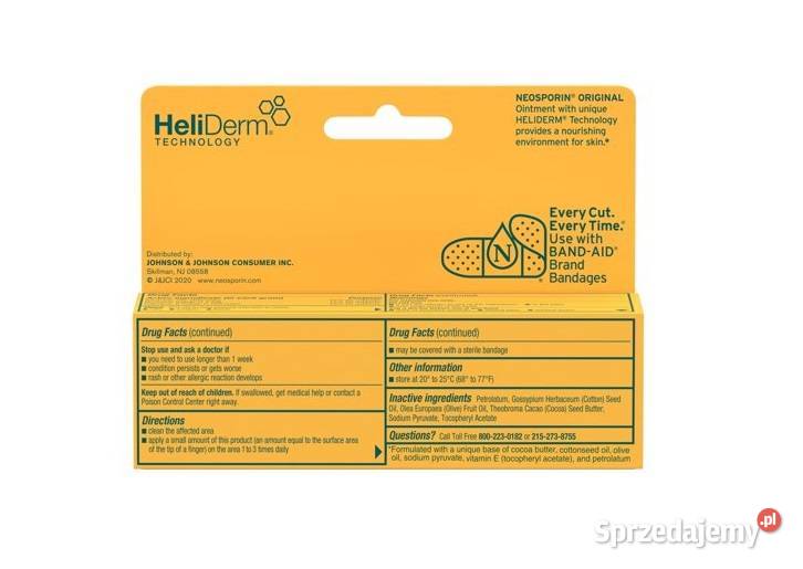 MAŚĆ NEOSPORIN ORIGINAL ANTYBIOTYKOWA 283g
