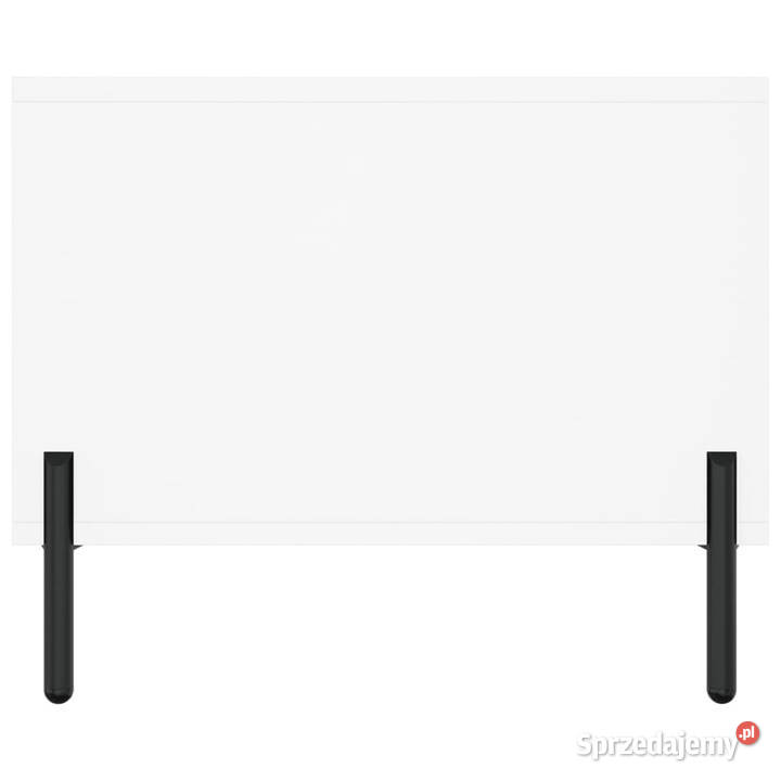 Stolik kawowy biały 102x50x40 materiał Stoły