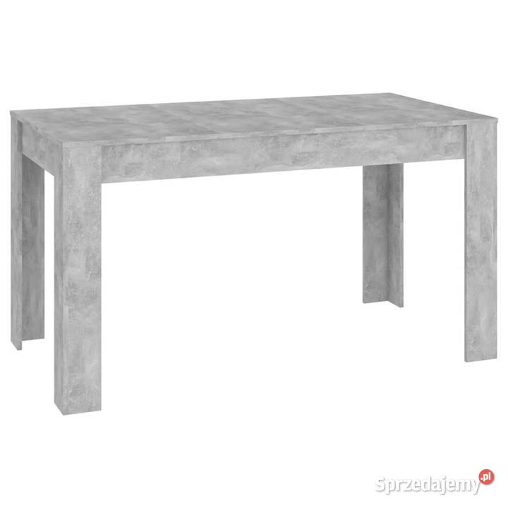 Stół jadalniany szarość betonu 140x745x76 Warszawa