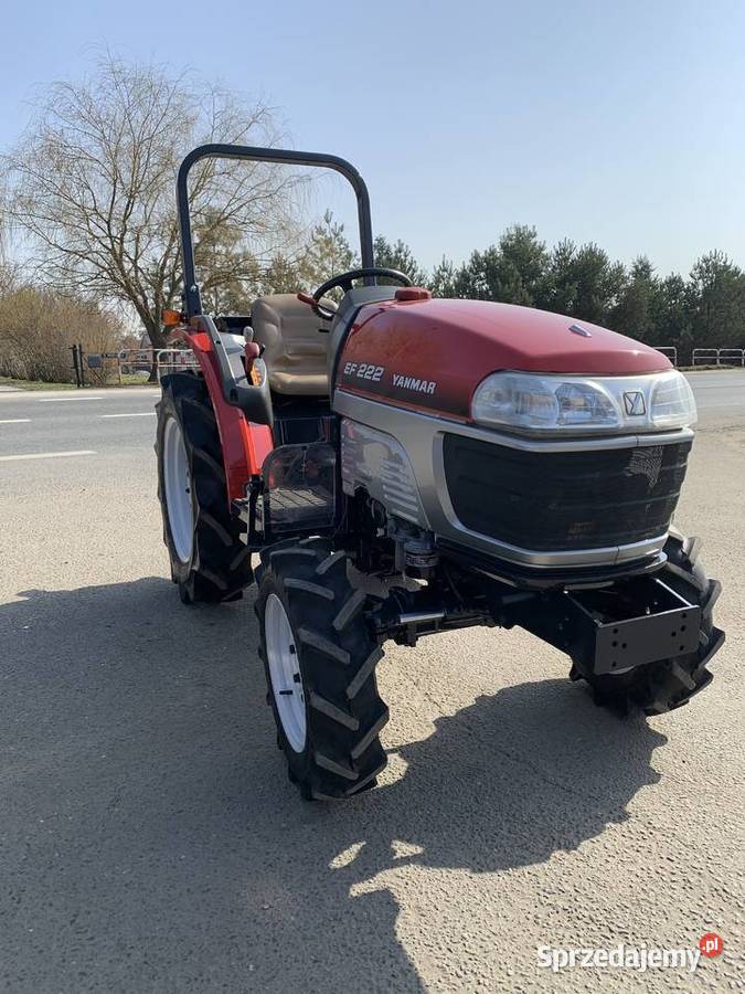 Traktorek Yanmar EF222 22 4x4 wspomaganie 2004 r Wisznia Mała