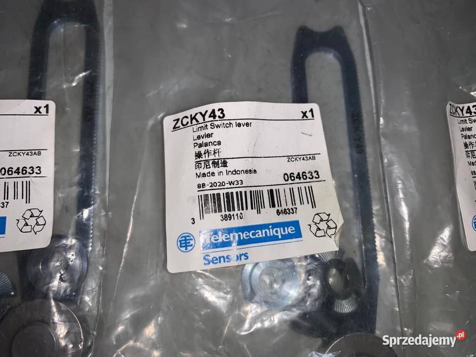 Telemecanique ZCKY43 dźwignia krańcówki x3 Warszawa