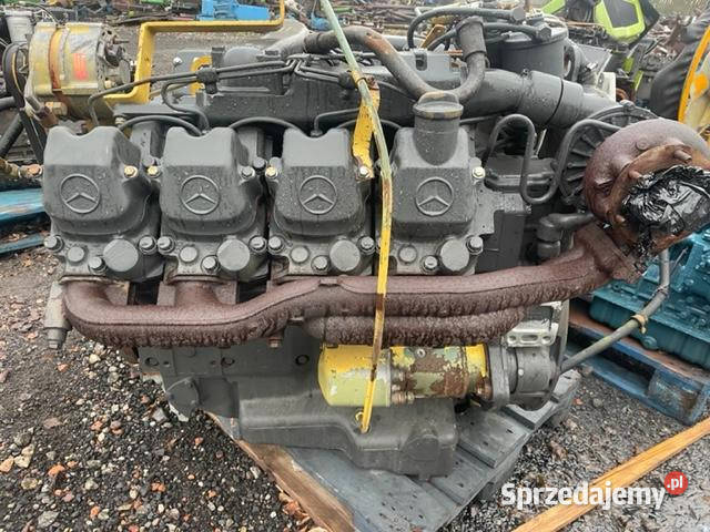 Silnik Mercedes OM442 z kombajnu Jastrzębniki