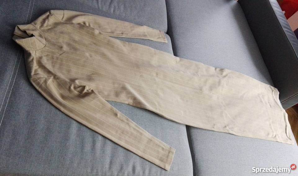 Bard WORLDWIDEDŁUGA BEŻOWA SUKIENKA R36 Łódź