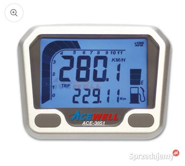 Licznik Acewell ACE3851 dedykowany do quada Puchaczów