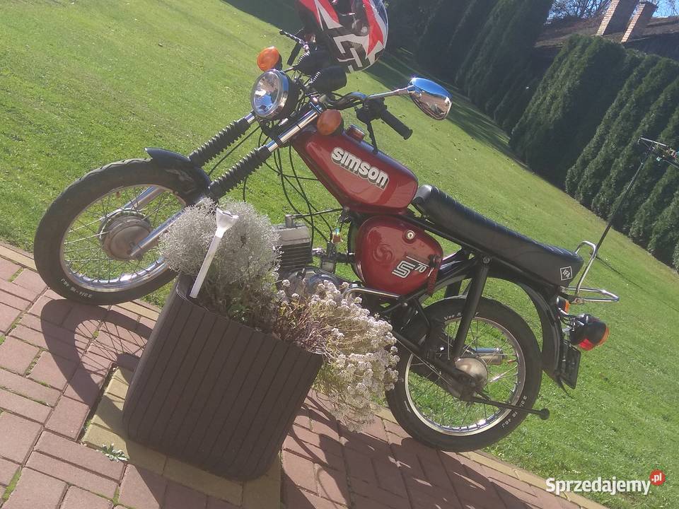 Simson S51 S70 70cc Stan idealny remoncie Ducati Simson Januszkowice sprzedam
