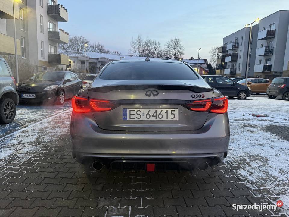 Infiniti Q50s AWD RED SPORT 405 Wrocław