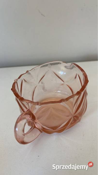 Mlecznik Rozalinowe szkło Gdańsk